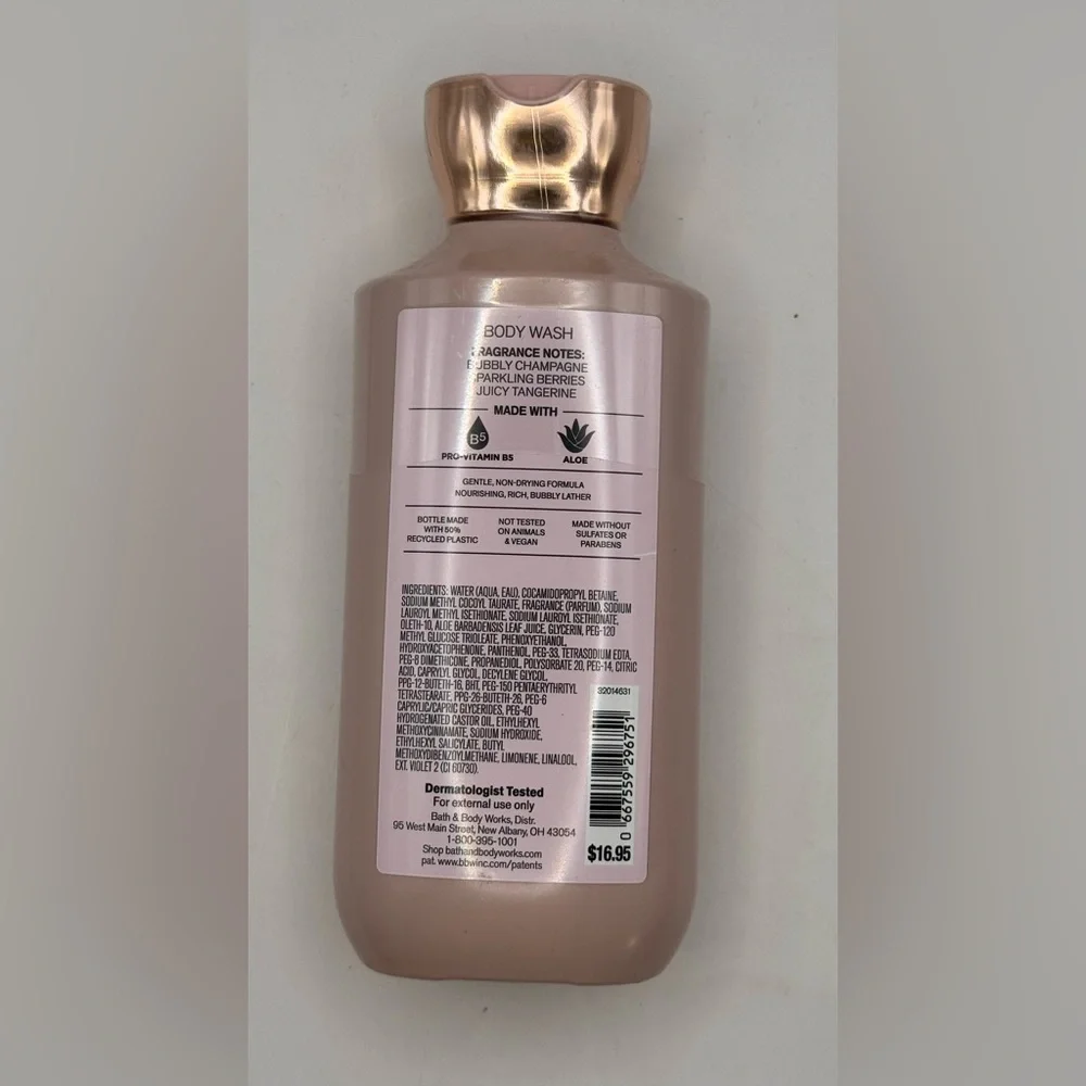 Bath & Body Works Champagne Toast Body Wash - 10 fl oz 2024 Christmas NEW-Sealed